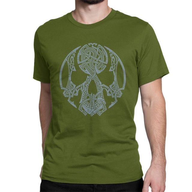 T-shirt Crâne De Guerrier