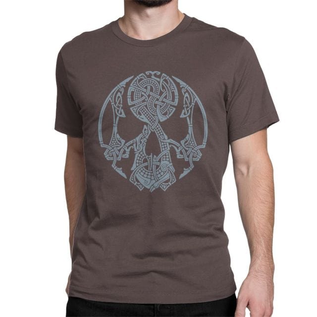 T-shirt Crâne De Guerrier