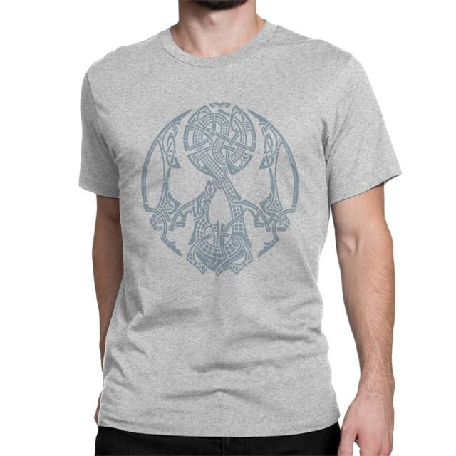 T-shirt Crâne De Guerrier