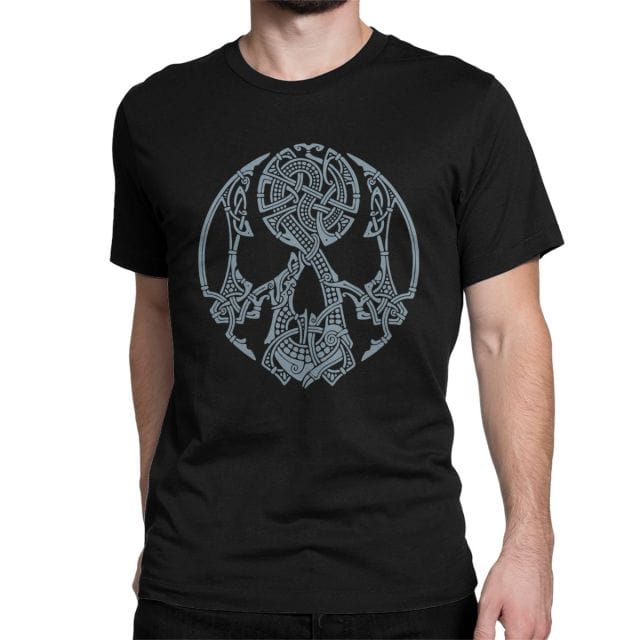 T-shirt Crâne De Guerrier