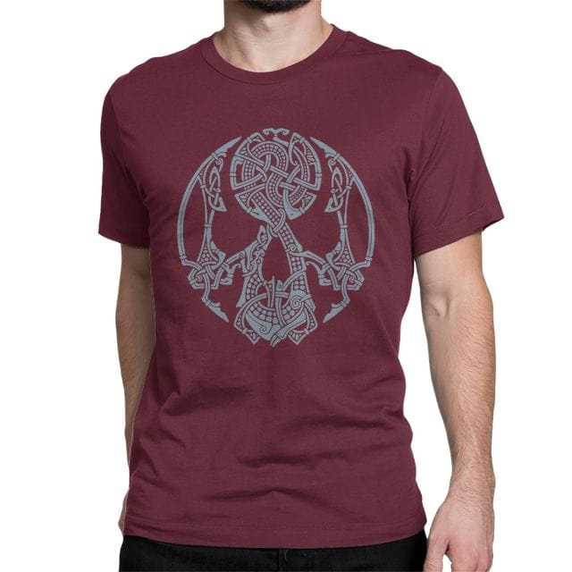 T-shirt Crâne De Guerrier