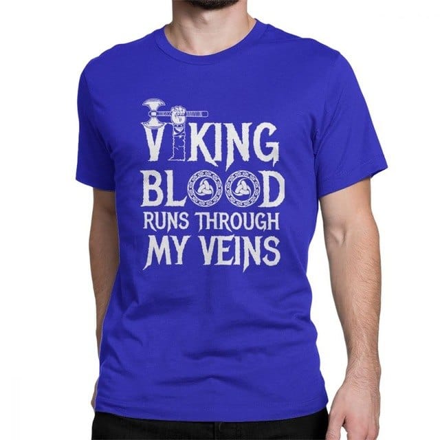 T-shirt Le sang viking