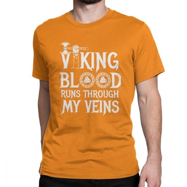 T-shirt Le sang viking