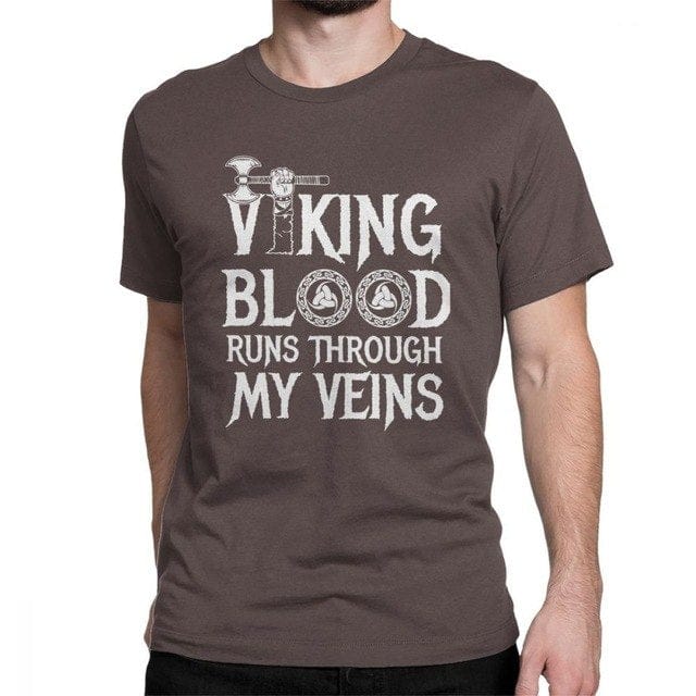 T-shirt Le sang viking