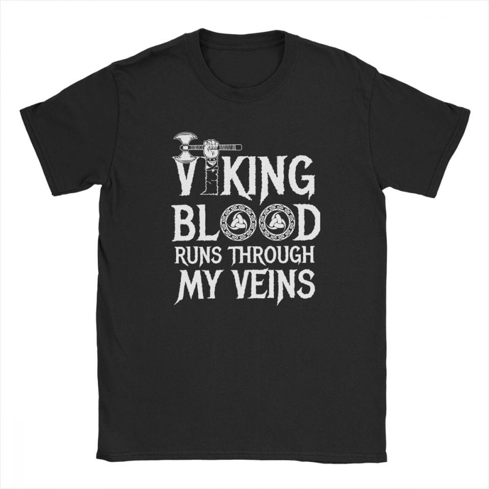 T-shirt Le sang viking