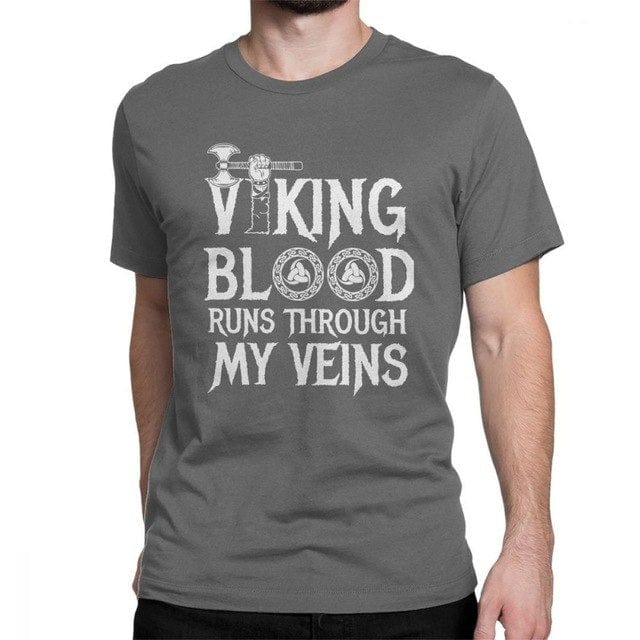 T-shirt Le sang viking