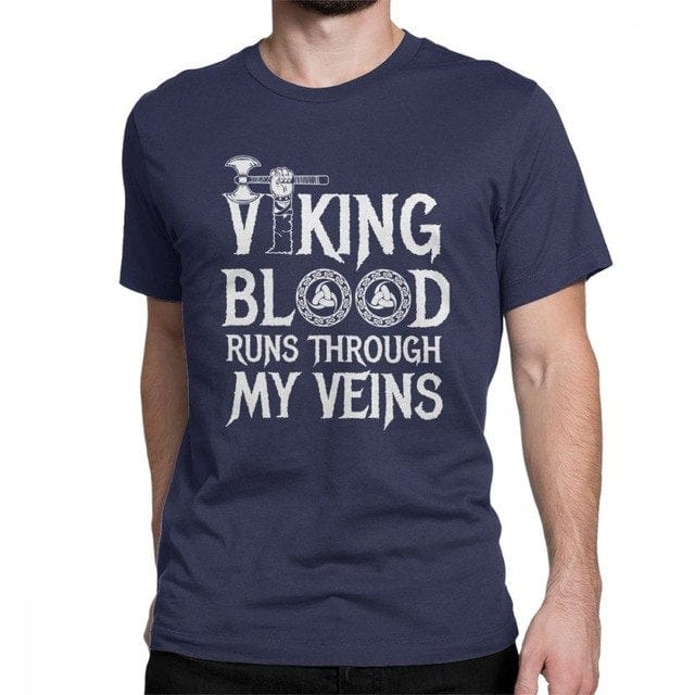 T-shirt Le sang viking