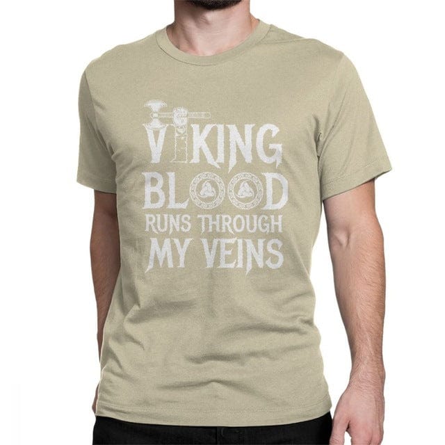 T-shirt Le sang viking