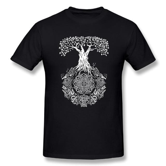 T-SHIRT VIKING - Arbre de vie - Yggdrasil