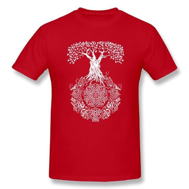 T-SHIRT VIKING - Arbre de vie - Yggdrasil