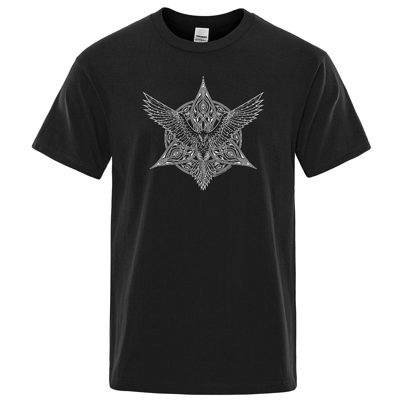 T-SHIRT VIKING - Corbeaux