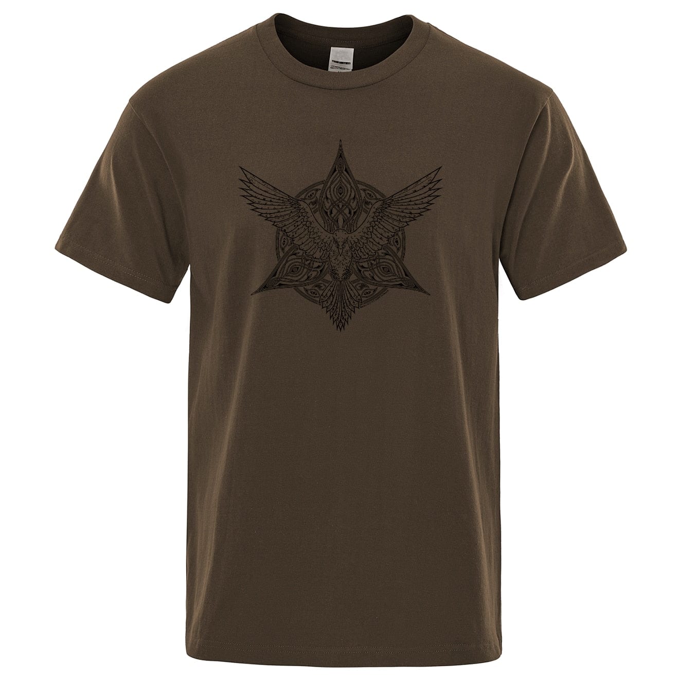 T-SHIRT VIKING - Corbeaux