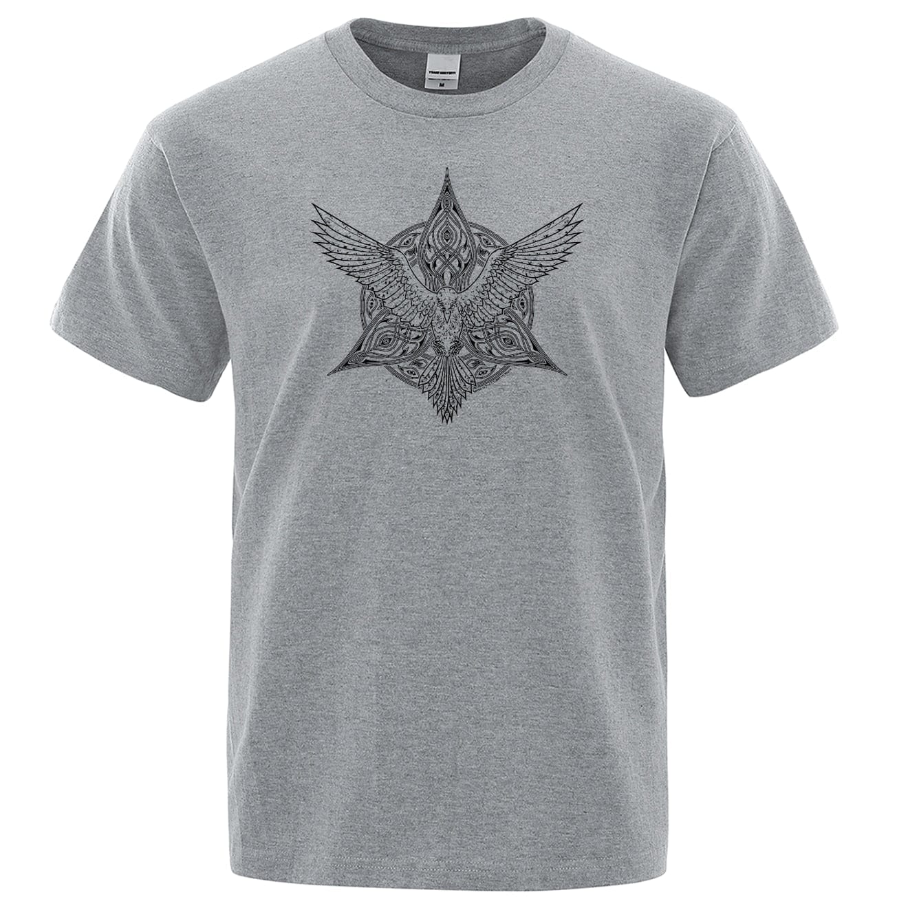 T-SHIRT VIKING - Corbeaux