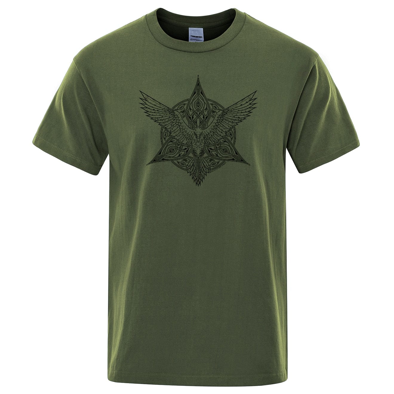 T-SHIRT VIKING - Corbeaux