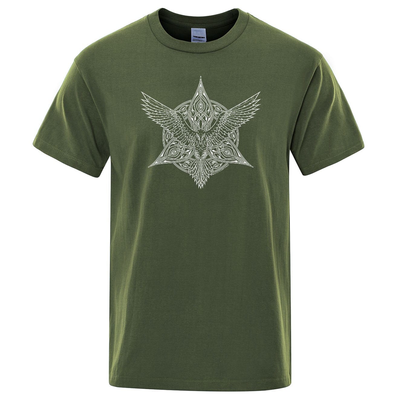 T-SHIRT VIKING - Corbeaux