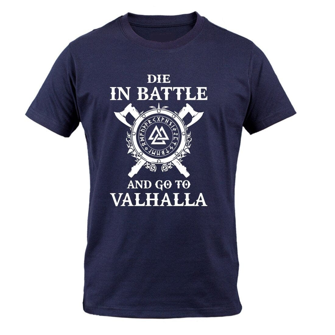 T-SHIRT VIKING - Die in battle and go to Valhalla