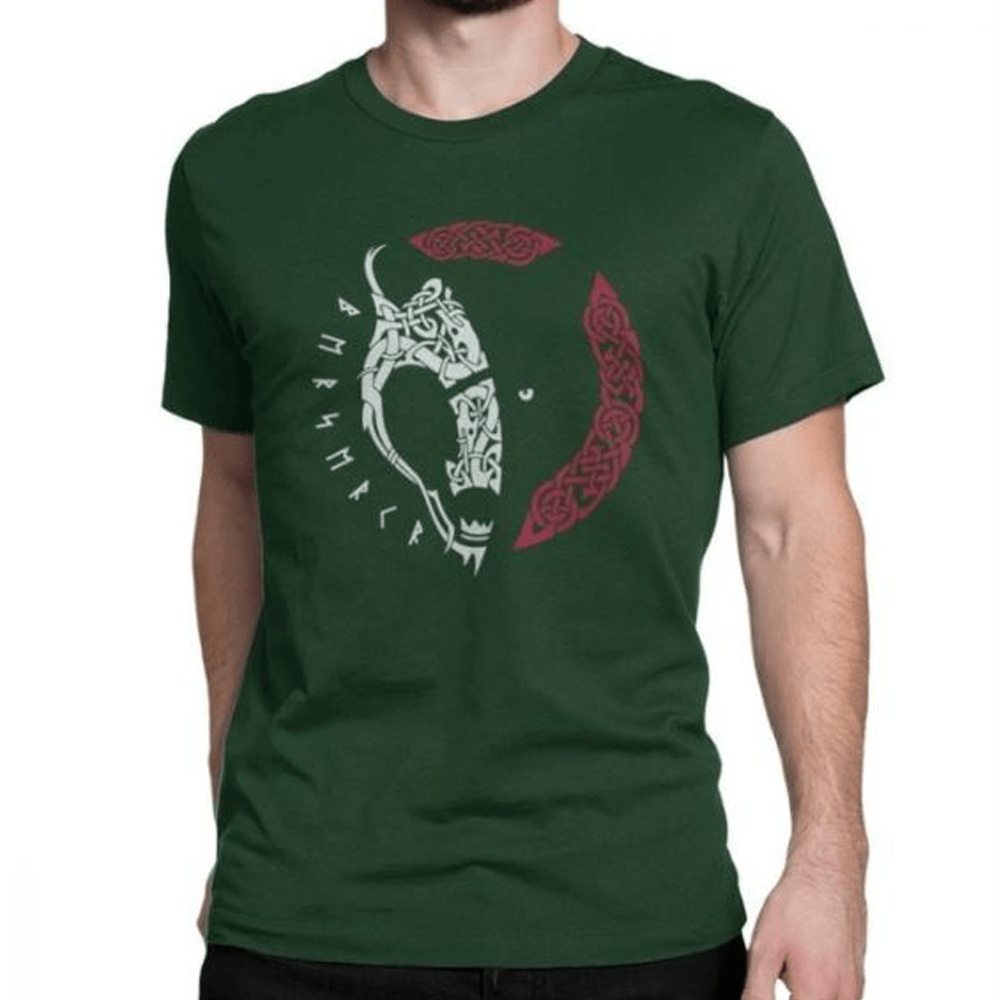 T-SHIRT VIKING - Guerrier Berserker