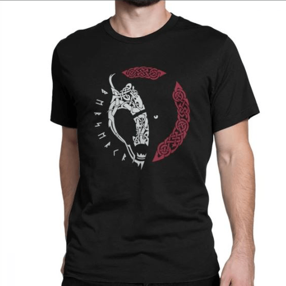T-SHIRT VIKING - Guerrier Berserker