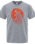 T-SHIRT VIKING - Loup Fenrir