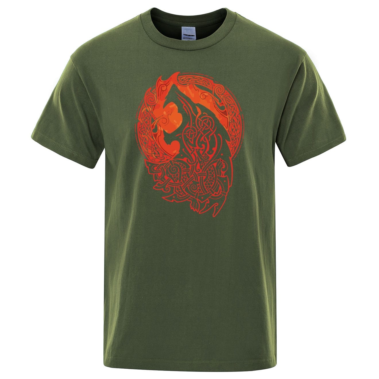 T-SHIRT VIKING - Loup Fenrir
