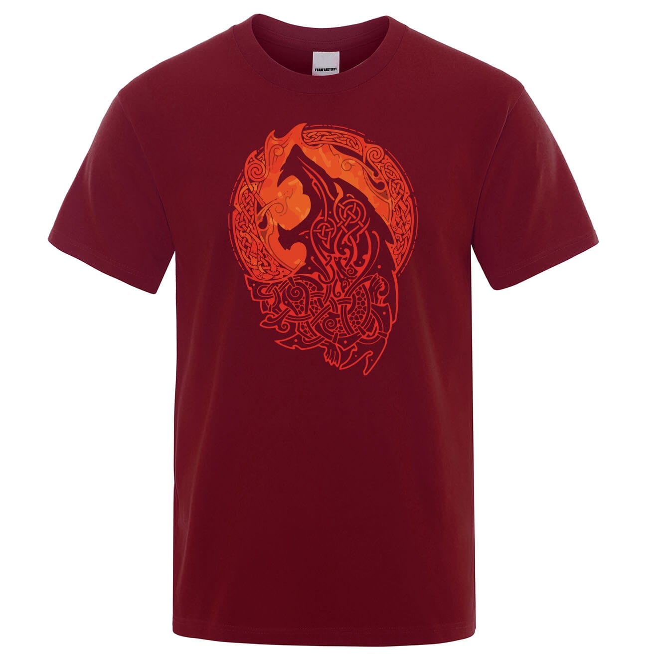 T-SHIRT VIKING - Loup Fenrir