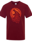 T-SHIRT VIKING - Loup Fenrir