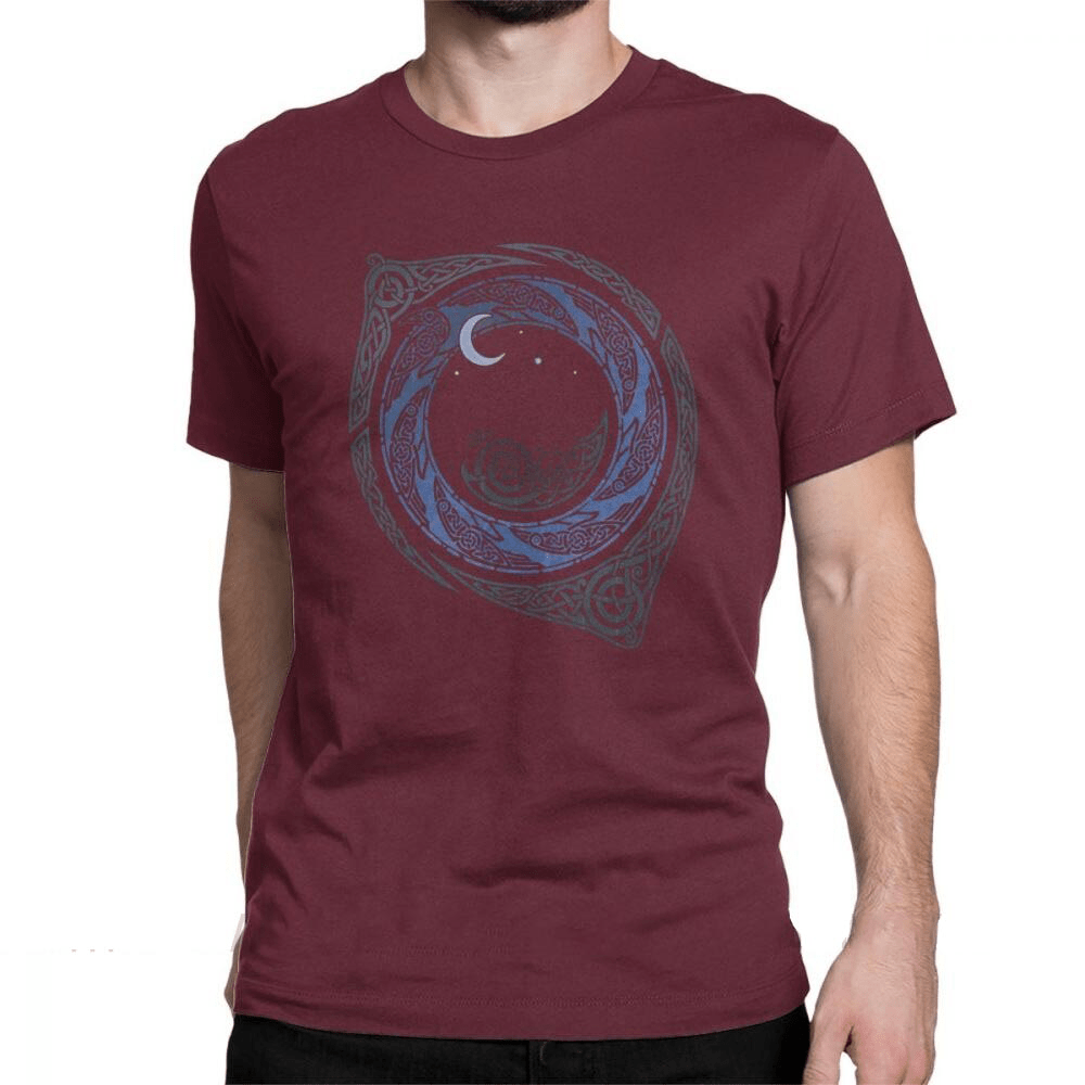 T-SHIRT VIKING - Oeil d&#39;Odin étoilé