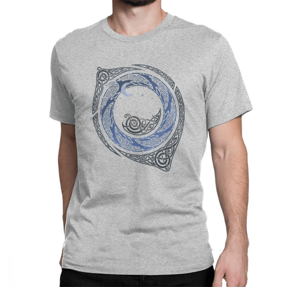 T-SHIRT VIKING - Oeil d&#39;Odin étoilé