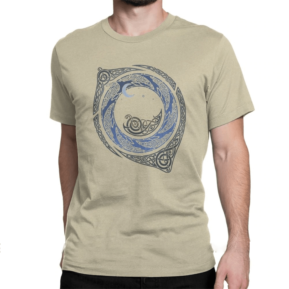 T-SHIRT VIKING - Oeil d&#39;Odin étoilé