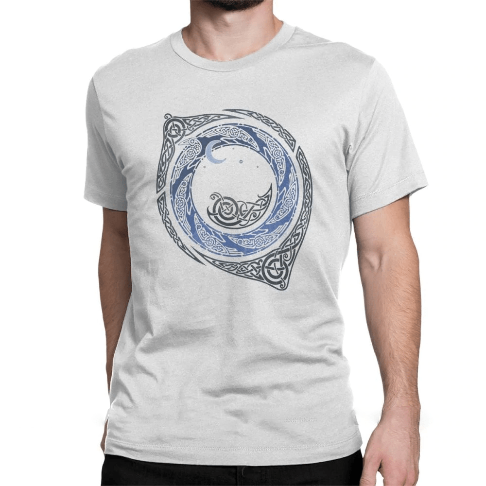 T-SHIRT VIKING - Oeil d&#39;Odin étoilé